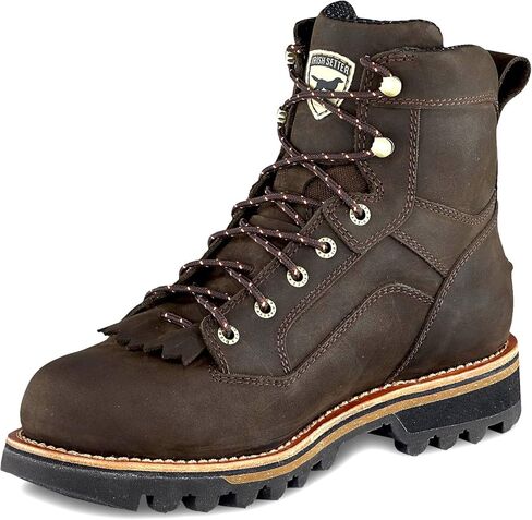 Irish Setter، Trailblazer، للرجال، 7 بوصات، مقاوم للماء، حذاء صيد، بني، 9 EE (عريض) in Kuwait