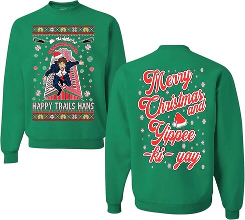 wild custom apparel Nakatomi Plaza Hans Gruber Trails Party 1988 Collection Front and Back in Saudi Arabia