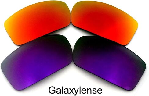 GALAXYLENSE Replacement Lenses for Oakley Gascan Purple&Green Color Polarized 2 Pairs,FREE S&H. in Saudi Arabia