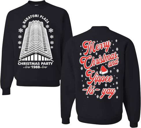 wild custom apparel Nakatomi Plaza Hans Gruber Trails Party 1988 Collection Front and Back in Saudi Arabia