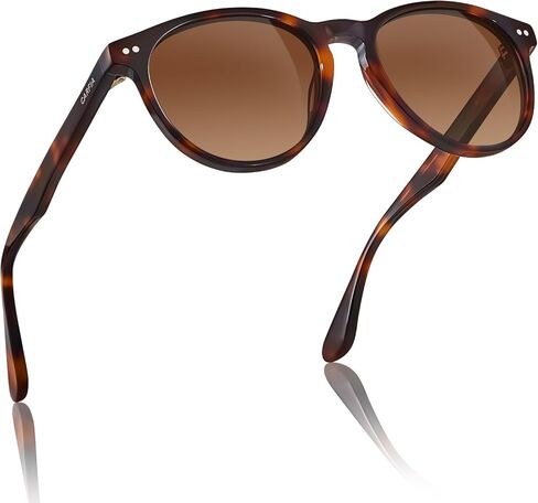 Carfia Retro Womens Sunglasses استقطاب خلات بيضاوية متين 5 برميل مفصلات UV400 حماية in Kuwait