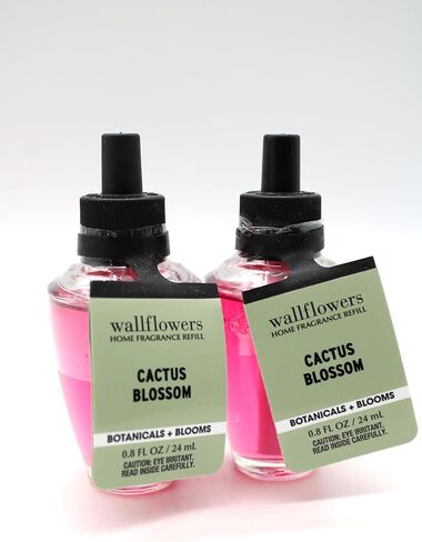 Cactus Blossom, الاستحمام والجسم، عبوات معطرة منزلية بزهور الحائط، 0.8 أونصة سائلة لكل منها، عبوتان in Kuwait