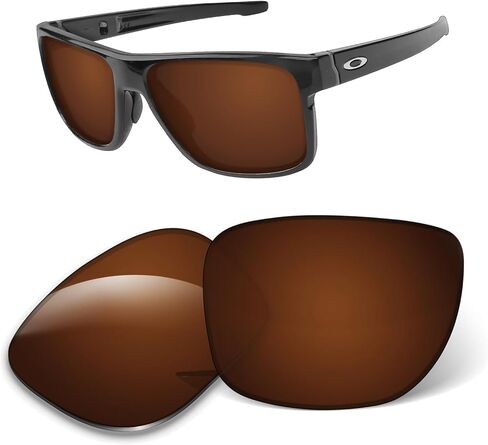 عدسات بديلة مقاس 1.6 مم متوافقة مع نظارات Oakley Crossrange OO9361 الشمسية، مضادة للخدش والصدمات in Kuwait