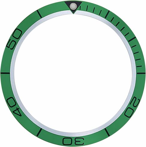 إطار إطار Ewatchparts متوافق مع ساعة Casio 200M Mdv106-1Av,106A مقاس 44 مم، باللون الأخضر in Saudi Arabia