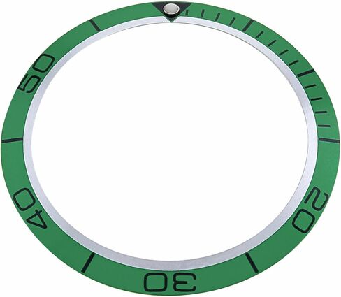 إطار إطار Ewatchparts متوافق مع ساعة Casio 200M Mdv106-1Av,106A مقاس 44 مم، باللون الأخضر in Saudi Arabia