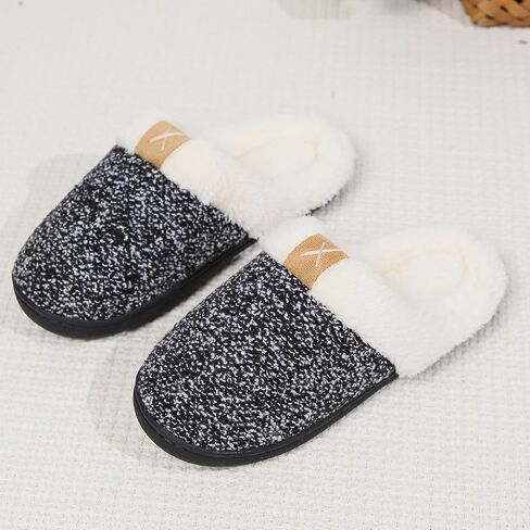 Women's Indoor Bedroom Slipper with Memory Foam House Shoe with Anti-Skid Rubber Sole in Saudi Arabia
