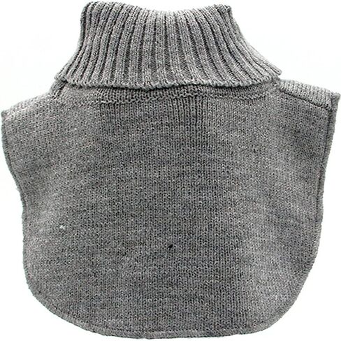 YQQKIRA520 2Piece Winter Warm Fake Collar Detachable Turtleneck Blouse Half Shirts False Collar for Girls Boy in Kuwait