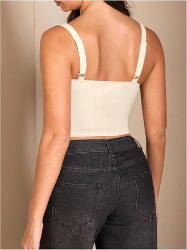 Floerns Women's Y2K Floral Lace Ruched Crop Top Open Back Sleeveless Fitted Camisole Going Out Tops in Saudi Arabia