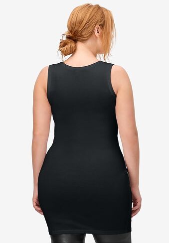 ellos Plus Size Long Sleeveless Tank in Saudi Arabia