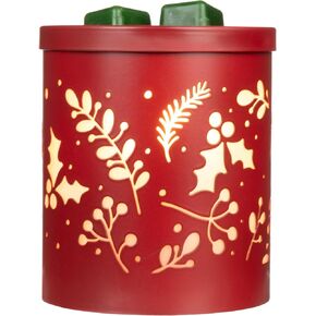 Scentsationals Christmas Wax Melt Warmer, for Scented Wax Melts - Holiday Collection Holiday Plants - Festive Fragrance Warmer for Cubes and Tarts in Saudi Arabia