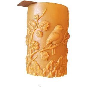 Bird Pillar Candle (Forest Green) in Saudi Arabia