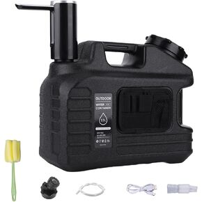 3 جالون/5 جالون مياه إبريق مع حنفية ، خزان المياه المحمولة BPA خالية ، حاويات المياه المقاومة للتسرب للتخييم حاويات تخزين مياه لنزهة المشي في الطوارئ في الهواء الطوارئ ، الأخضر/الأصفر/الأبيض in Kuwait