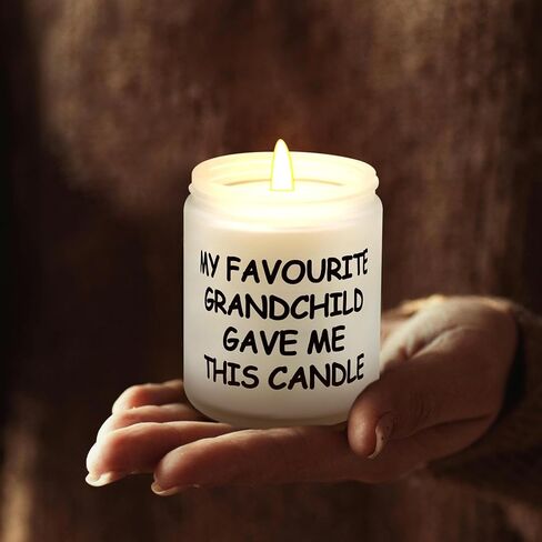 هدايا عيد الأم من Lihome للجدة، وعيد الأم المضحك، وعيد الميلاد، وعيد الأب، وعيد الشكر، وهدايا عيد الميلاد، وشموع جوز الهند والفانيليا in Kuwait