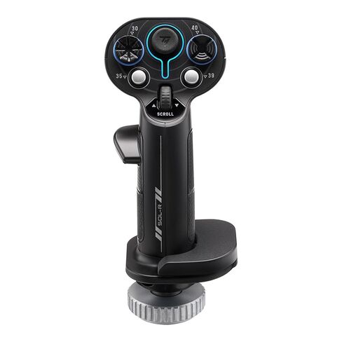 Thrustmaster Sol-R2 Hosas ، تقنية تأثير القاعة للألعاب الفائقة ، 44 أزرار مثالية لمحاكاة الطيران الفضائي (متوافق مع الكمبيوتر الشخصي) in Kuwait