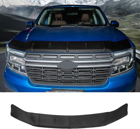 Hood Protector Compatible with 2020+ Jeep Gladiator 2018+ Jeep Wrangler JL Hood Shield TPE Hood Deflector Hood Guard for 2024 2025 Gladiator Wrangler JL Accessories in Saudi Arabia