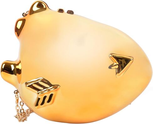 QZUnique Gold Silver Purse Clutch for Women - Acrylic Evening Bag with Detachable Chain, Formal Wedding Party Dressy Handbag in Saudi Arabia