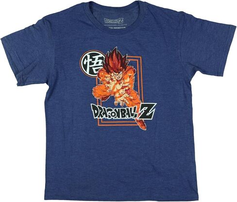 Dragon Ball Z Shirt Boys' Goku Sketch Graphic Print Crewneck T-Shirt in Saudi Arabia