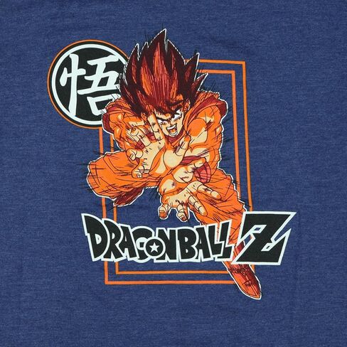 Dragon Ball Z Shirt Boys' Goku Sketch Graphic Print Crewneck T-Shirt in Saudi Arabia