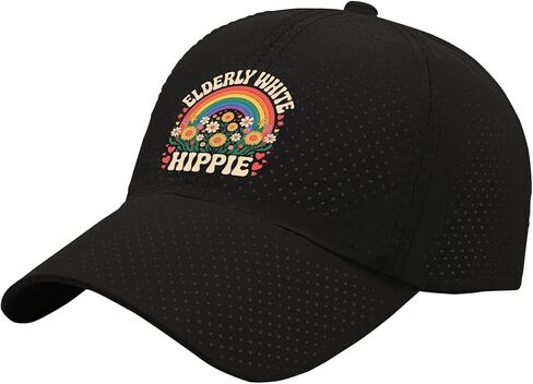 Elderly White Hippie hat Cool caps for Grandma in Saudi Arabia