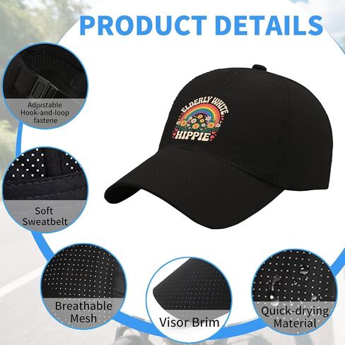 Elderly White Hippie hat Cool caps for Grandma in Saudi Arabia