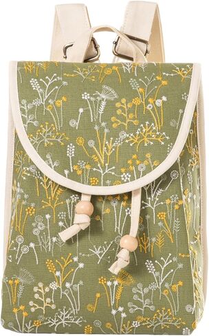 Goodhan Floral Embroidered Backpack Purse for Women Small Travel Handbag Shoulder Bag in Saudi Arabia