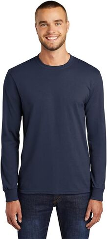 Port & Company Men's Long Sleeve 50/50 Cotton/Poly T Shirt in Saudi Arabia