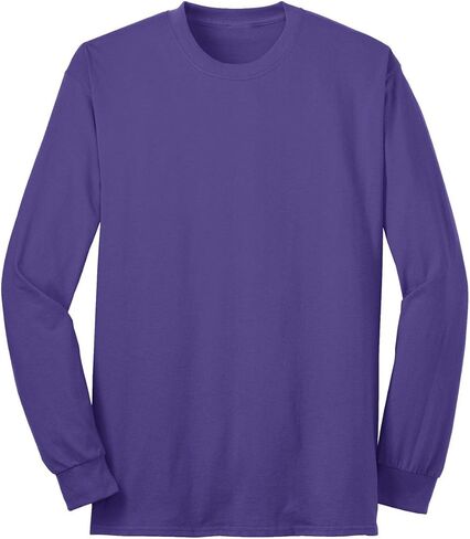 Port & Company Men's Long Sleeve 50/50 Cotton/Poly T Shirt in Saudi Arabia