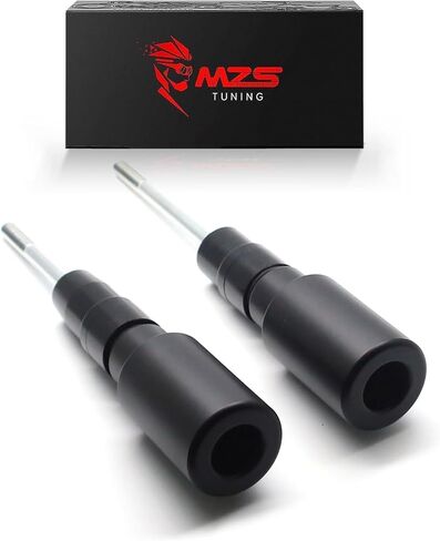 MZS Motorcycle Frame Sliders, Falling Crash Protector Guards No Cut Kits Black Compatible with ZX10R ZX-10R 2016-2023 in Saudi Arabia