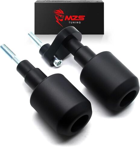 MZS Motorcycle Frame Sliders, Falling Crash Protector Guards No Cut Kits Black Compatible with ZX10R ZX-10R 2016-2023 in Saudi Arabia