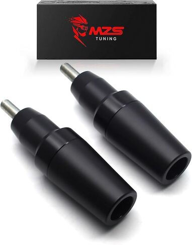 MZS Motorcycle Frame Sliders, Falling Crash Protector Guards No Cut Kits Black Compatible with ZX10R ZX-10R 2016-2023 in Saudi Arabia