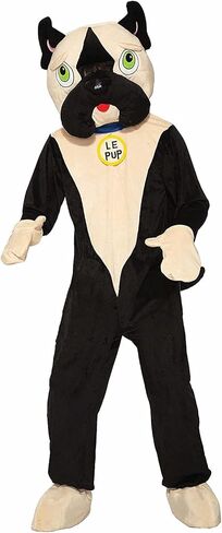 Rubies Bulldog Mascot Costume for Adults, Unisex One Size Brown in Saudi Arabia