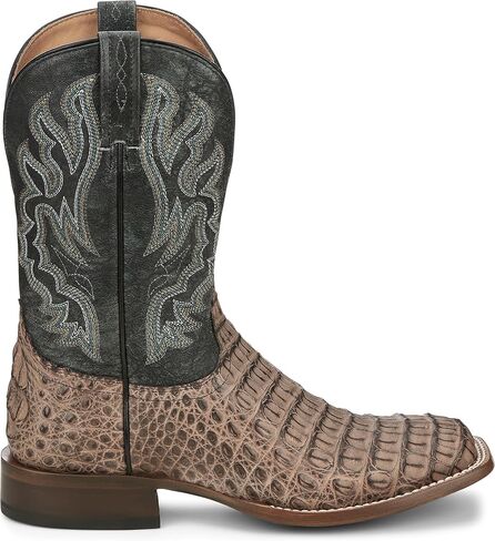 Tony Lama Men's Exotic Caiman Marfa Western Boot Broad Square Toe - Tl5258 in Saudi Arabia