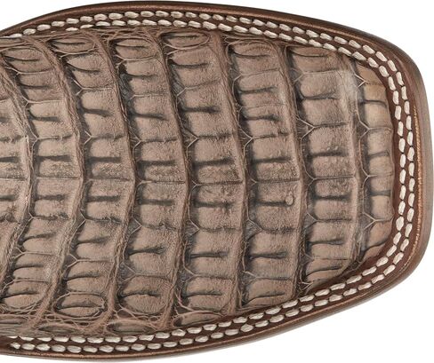 Tony Lama Men's Exotic Caiman Marfa Western Boot Broad Square Toe - Tl5258 in Saudi Arabia