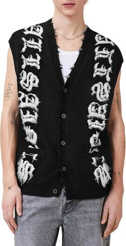 AllSaints Men's Scripture Tank in Saudi Arabia