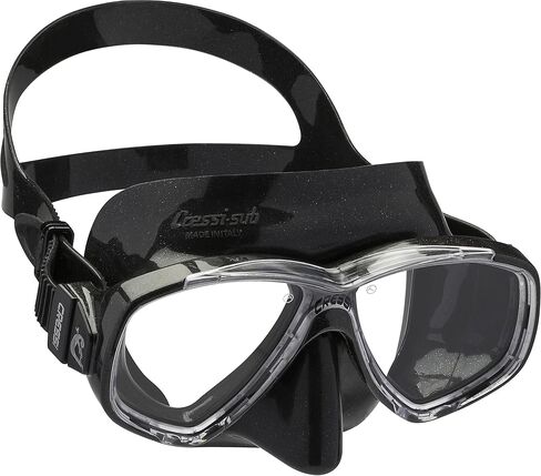 Adult Small Inner Volume Silicone Mask for Scuba, Snorkeling - Perla: Made in Italy by Cressi in Saudi Arabia