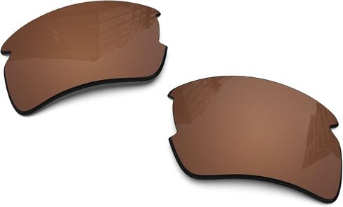 عدسات بديلة مستقطبة 1.6 مم لنظارات Oakley Flak 2.0 XL OO9188 الشمسية، حماية من الأشعة فوق البنفسجية، عدسات مرآة داكنة - المزيد من الخيارات in Saudi Arabia