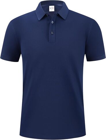 Men's Golf Polo Shirts for Men Short Dry Fit Mens Casual Shirts Short Sleeve for Outdoor Sports Athletic Polos POLO06 in Saudi Arabia