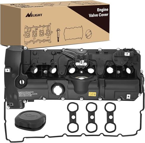 Nilight Engine Valve Cover Set for Chevy Cruze 2010 2011 2012 2013 2014 2015 2016, Sonic 2012-2018, Trax 2013-2017 2018 2019 2020, Astra 2008 2009, Aveo Aveo5 2009 2010 2011 (Bolts Included) in Kuwait