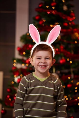 Delfd 10 Count Pink Bunny Ears Headband for Adults – Plush Rabbit Ears Headband for Easter, Costume, Halloween, or Everyday Use Bunny Ear Bulk in Saudi Arabia
