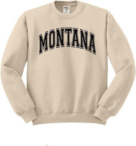 TeesAndTankYou Arch Montana Sweatshirt Unisex in Saudi Arabia