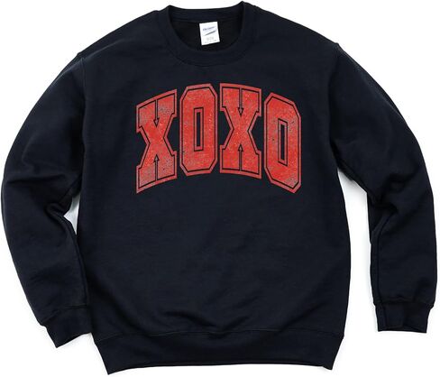 سويت شيرت Valentine XOXO، ملابس متطابقة، ملابس عائلية، قمصان أفضل الأصدقاء in Kuwait