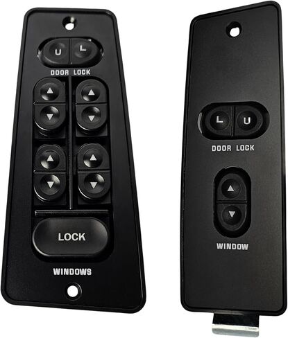 SWITCHDOCTOR Window Master Switch Set for 1987-1993 Ford Mustang Convertible (Trim, Cover, Panel, Button, Power, Control) in Saudi Arabia