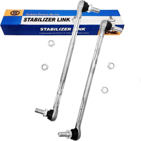 Front Sway Stabilizer Bar End Link Kit 2 Pcs Left & Right｜Replacement For GL350 GL450 GL550 ｜Replace OE#:K750790 K750791 Black in Kuwait