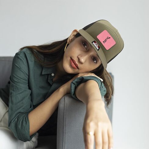 الايجابيات السريعة محفورة بيل مسطح سائق الشاحنة كاب رياضي شبكة الراكون الصيد الصيد Snapback الجلود التصحيح 7 لوحة القبعات قبعة in Kuwait