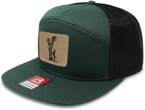 الايجابيات السريعة محفورة بيل مسطح سائق الشاحنة كاب رياضي شبكة الراكون الصيد الصيد Snapback الجلود التصحيح 7 لوحة القبعات قبعة in Kuwait