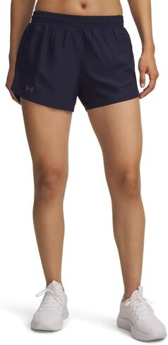 شورت Mileage للنساء من Under Armour، (411) كحلي منتصف الليل / / عاكس، مقاس 3X-Large in Saudi Arabia