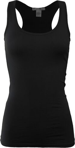 سترة علوية بدون أكمام للسيدات من Bozzolo مصنوعة من القطن الأساسي والألياف اللدنة بظهر راسرباك in Kuwait