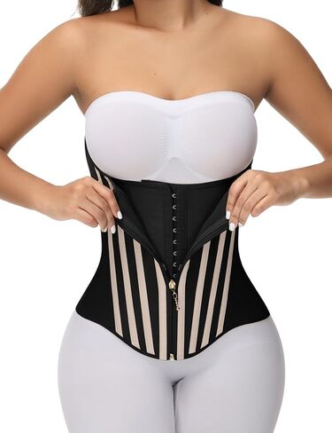 SHAPSHE Waist Trainer for Women Tummy Control Waist Cincher Corset Sport Workout Body Shaper Postpartum Belly Band Gym in Saudi Arabia