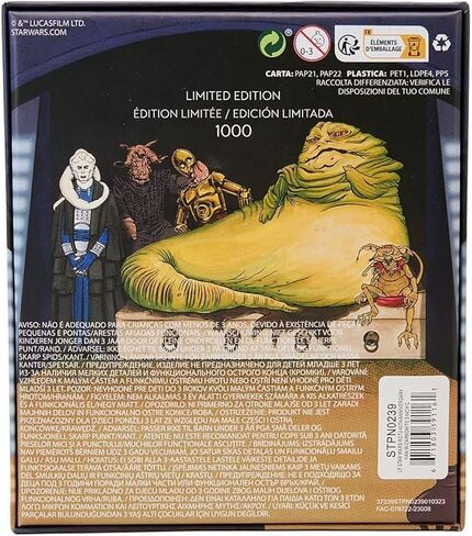 دبوس صندوق تجميع من Loungefly Star Wars Return of the Jedi 40th Anniversary Han In Carbonite مقاس 3 بوصة in Saudi Arabia