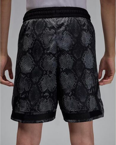 شورت Dri-FIT Mesh Diamond من جوردن سبورت للرجال (أسود/أسود) in Saudi Arabia